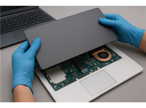 Gehäuseaustausch bei Toshiba-Laptops