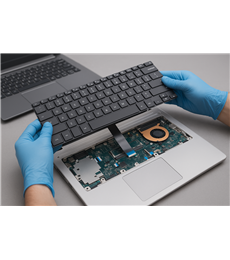 Tastaturaustausch bei Toshiba-Laptops.