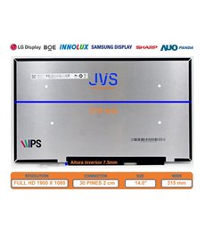 Écran  NV140FHM-N4Z 14.0 Slim FullHD Mate [Nouveau]