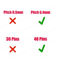 Kabel Flex für MSI MS-16V1 bis MS-16 Laptop-LCD-Bildschirm