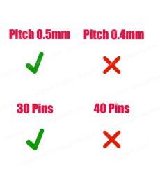 Kabel Flex für MSI Creator 17M A9SD A9SE A Laptop LCD-Bildschirm