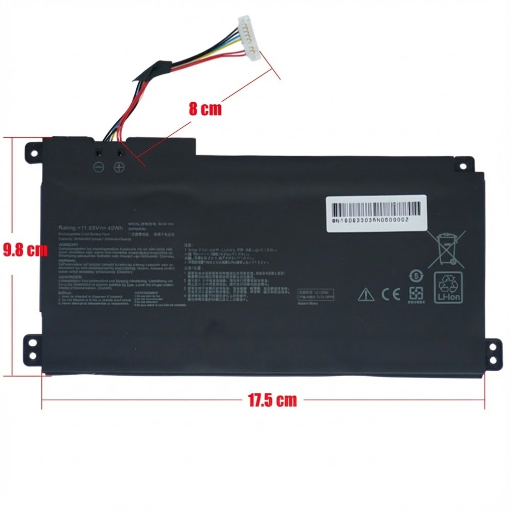 Batterie pour ordinateur portable ASUS E410MA B31N1912 - 11.55V 42Wh 3640mAh