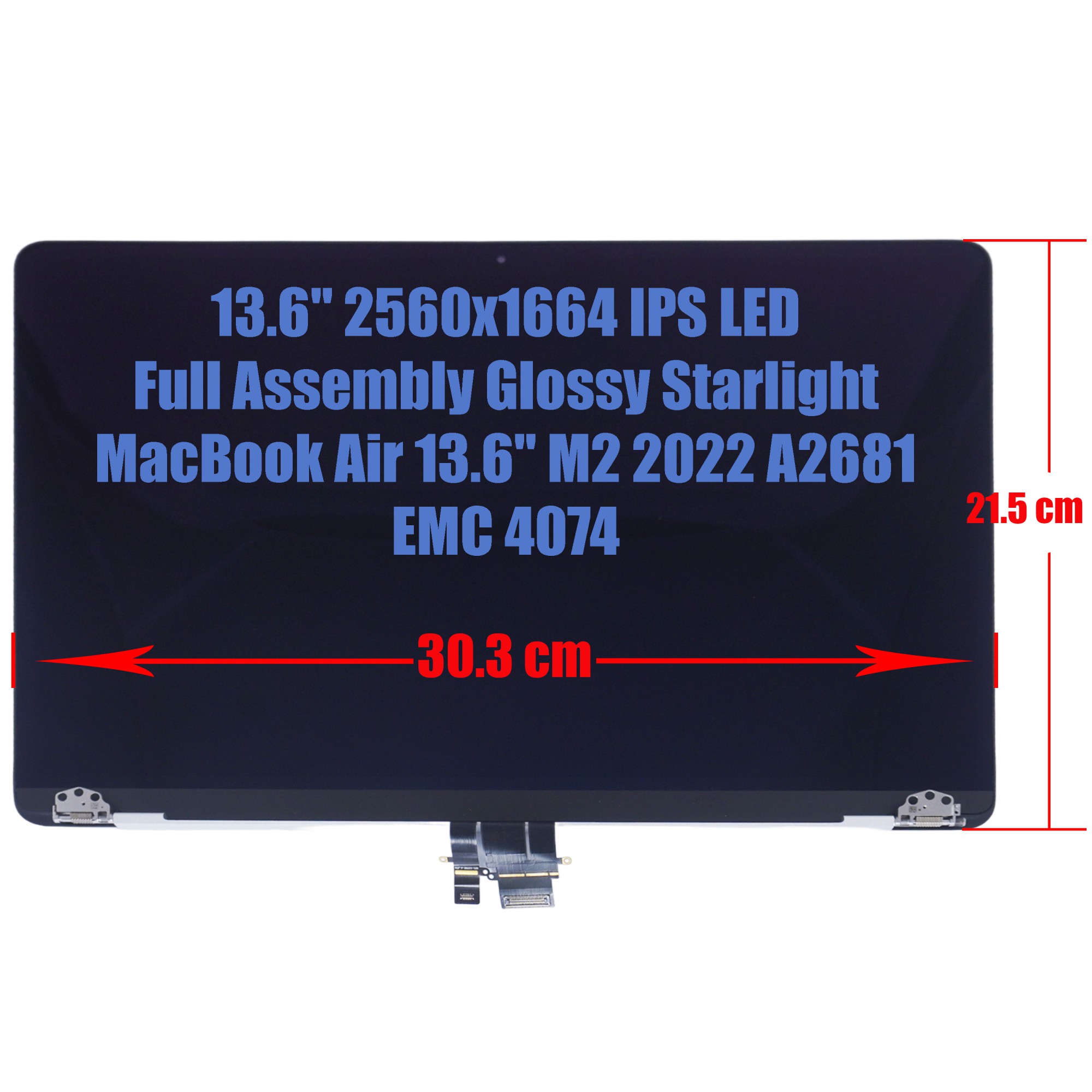 661-25799 - Écran Complet MacBook Air 13.6 M2 A2681 | JVS Informática
