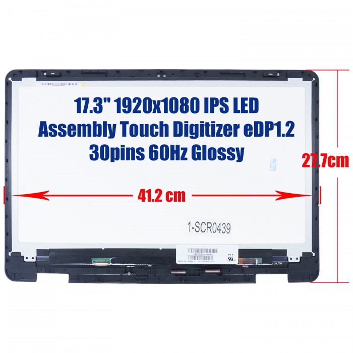 NV173FHM-N41 - Pantalla Táctil Dell Inspiron 17 7773 | JVS