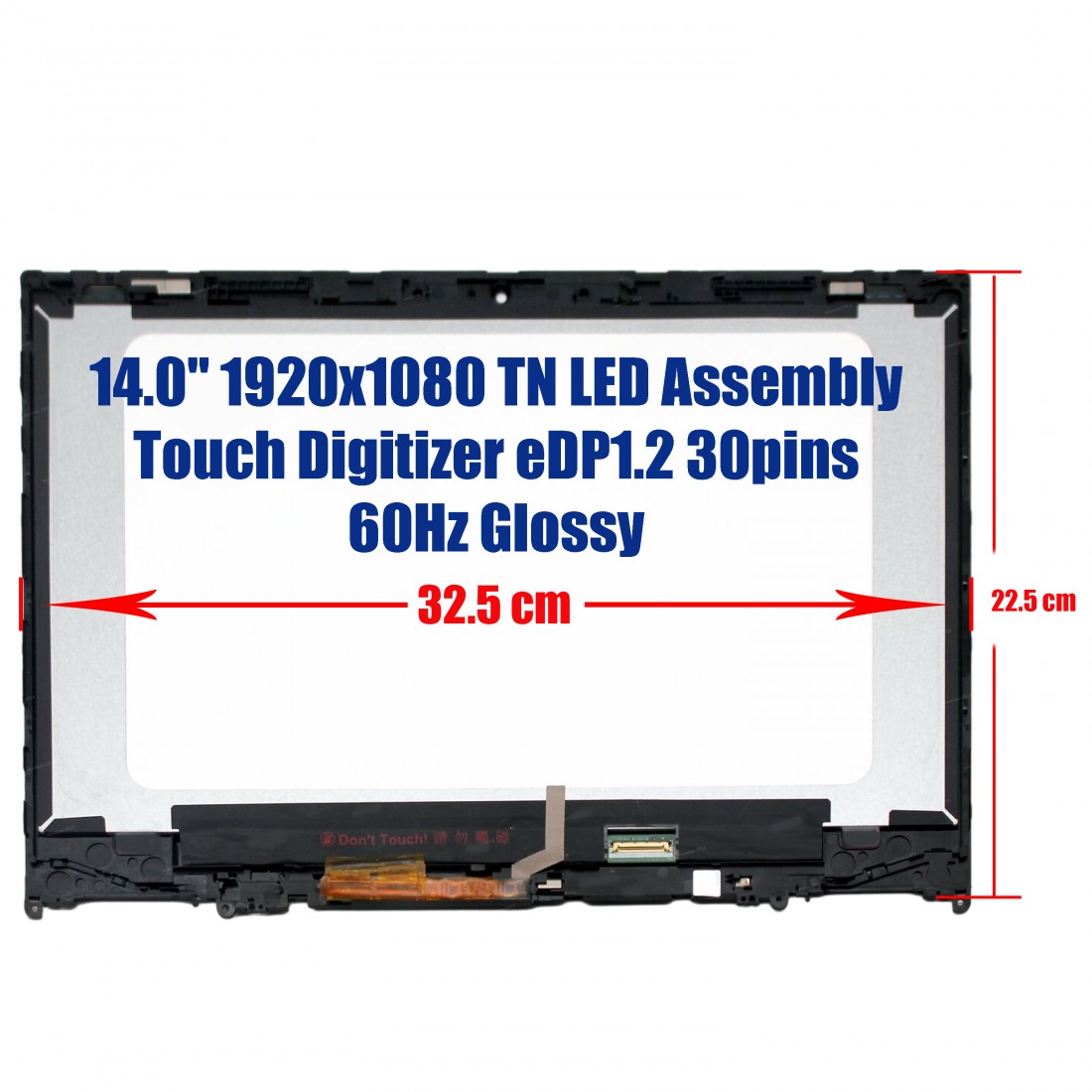 5D10R41283 - Tela Tátil Lenovo Flex 5-14 14" FHD | JVS Informática