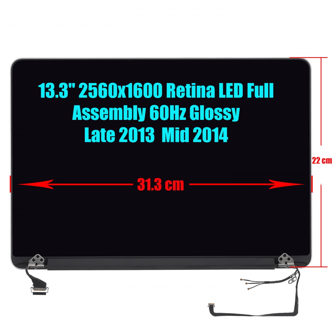 661-8153 - Kompletter Bildschirm MacBook Pro 13" A1502 | JVS