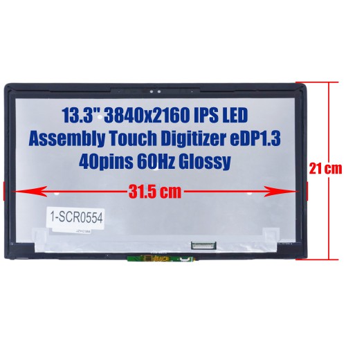 B133ZAN02.5 - Tela Tátil HP EliteBook x360 1030 G2 | JVS Informática