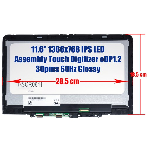 5D11C95889 - Tela Touch Lenovo 300e G3 11.6" | JVS Informática