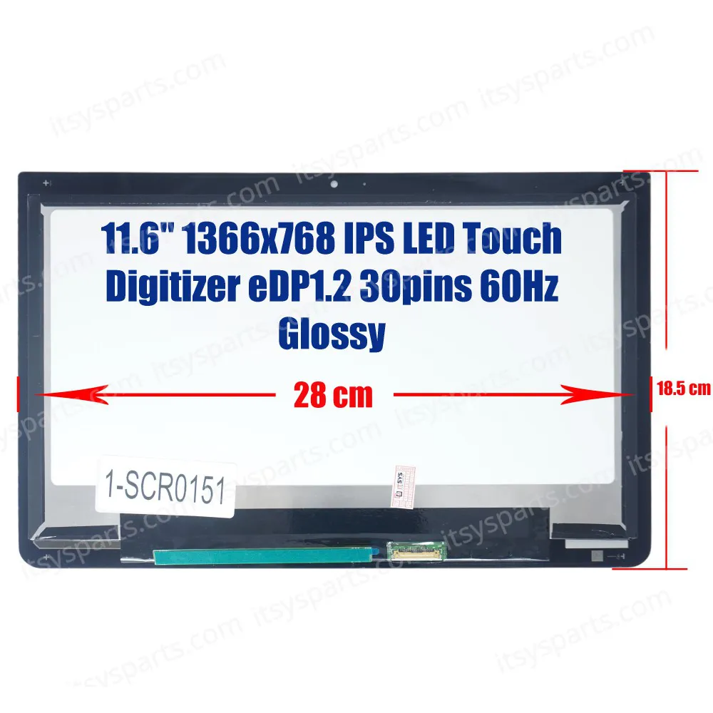 1422-01VX000 - Écran Tactile 11.6" Toshiba Radius 11 | JVS Informática