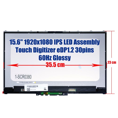 5D10Q89744 - Pantalla Táctil Lenovo Yoga 730-15 FHD | JVS