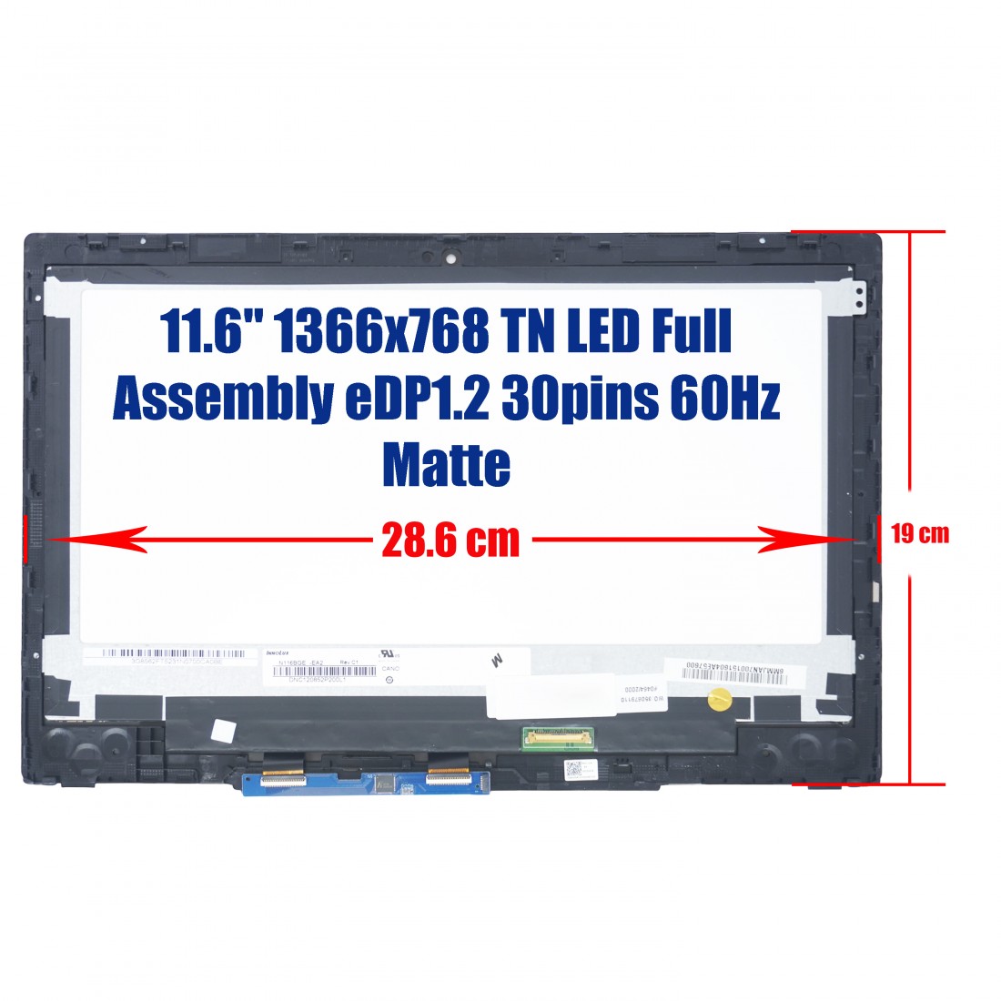 M49289-001 - Pantalla Táctil HP ChromeBook x360 11 G4 | JVS