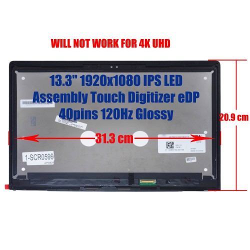 917927-001 - Pantalla Táctil HP EliteBook x360 1030 G2 | JVS