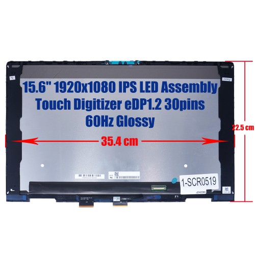 N47924-001 - Touchscreen HP Envy X360 15-FH 15.6" | JVS