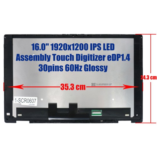 N86624-001 - Touchscreen für HP Envy x360 16-AD 16" | JVS Informática
