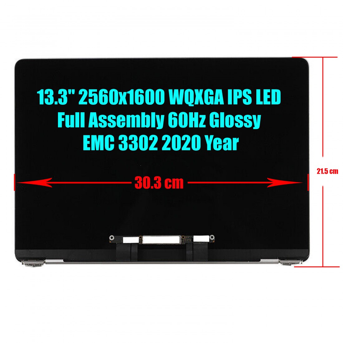 LP133WQ4 - Kompletter Bildschirm MacBook Air A2179 2020 Silber | JVS Informática