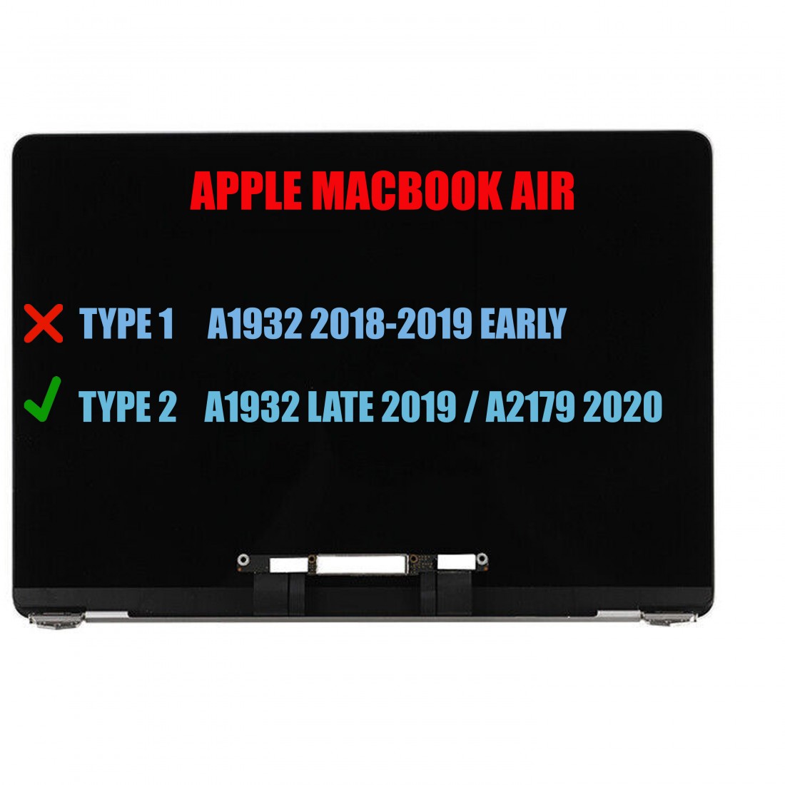 A2179 Pantalla Completa MacBook Air 2020 13.3" Gris | JVS