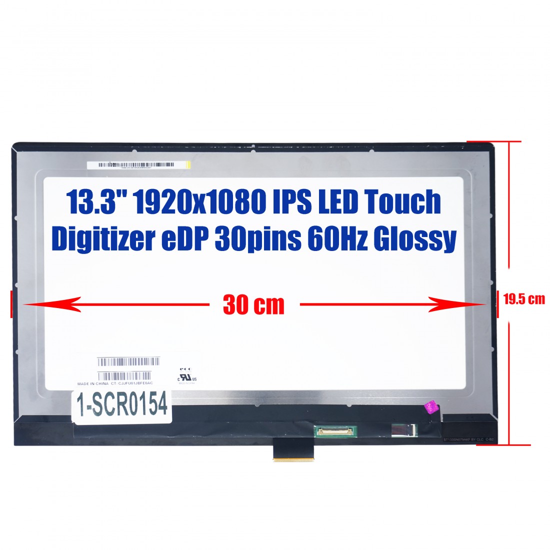 B133HAN05.7 - Touchscreen für Dell Inspiron 13 7390 7391 | JVS Informática
