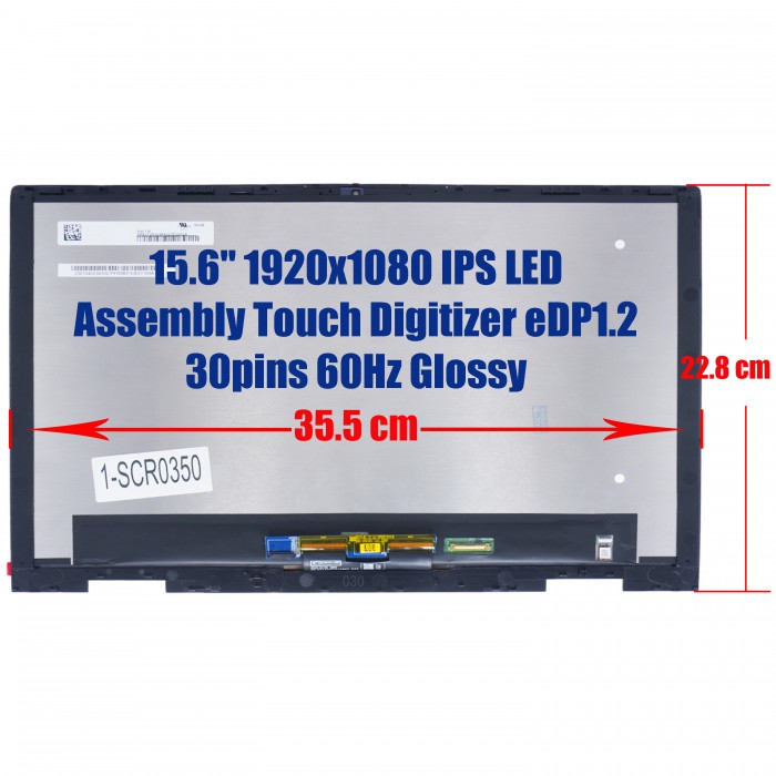 L93181-001 - Pantalla Táctil HP Envy x360 15-ee 15.6" | JVS