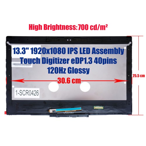 L31870-001 - Tela HP EliteBook x360 1030 G3 Tátil | JVS Informática
