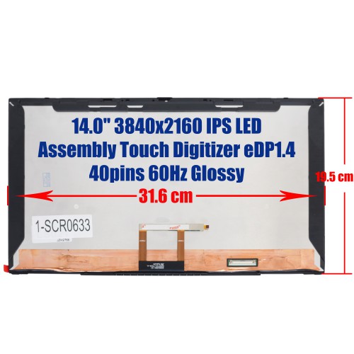 M16039-001 - Pantalla Táctil HP EliteBook x360 1040 G7/G8 | JVS