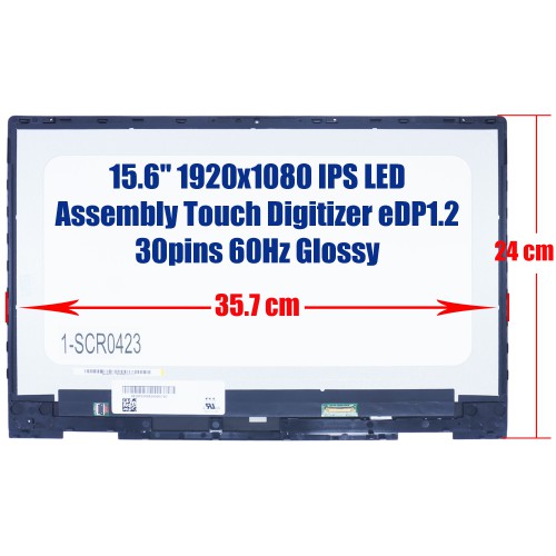L64480-001 - Pantalla Táctil HP Envy X360 15-DR 15.6" | JVS