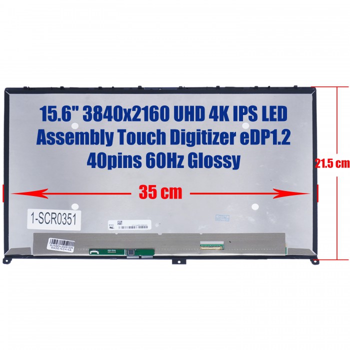 NE156QUM-N5G / 5D10S39644 - Pantalla Táctil 4K Flex 5 | JVS
