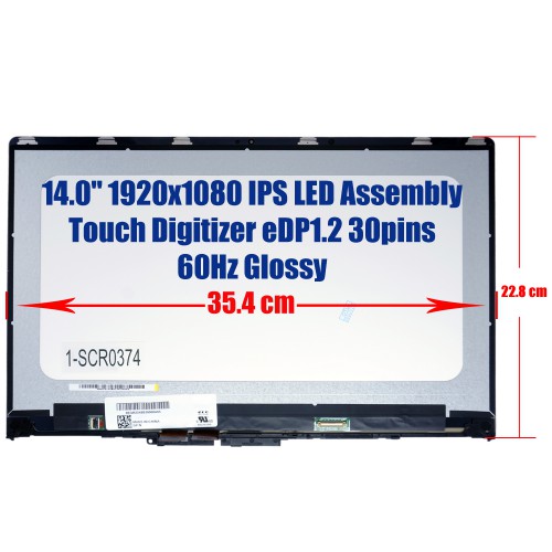 5D10M14145 - Écran Tactile Lenovo Yoga 710-15ISK FHD | JVS Informática
