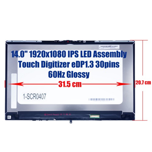 5D10S39561 - Pantalla Táctil Lenovo IdeaPad S540 14" FHD | JVS