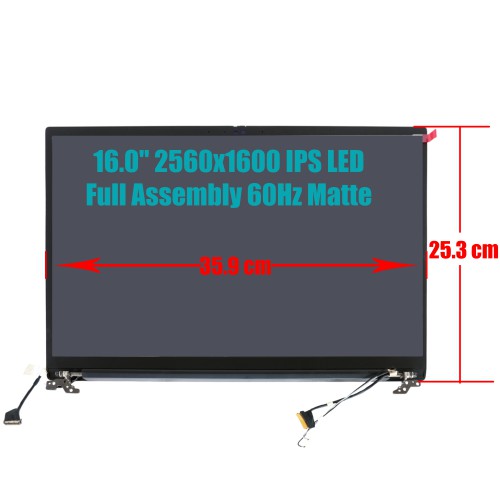5M11D12271 - Vollständiger 16'' Lenovo P1 G4 WQXGA Bildschirm | JVS