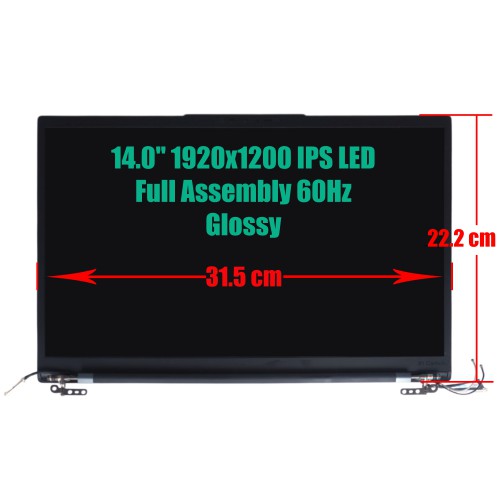 5M11H44115 - Complete Screen Lenovo X1 Carbon 10th Gen | JVS Informática