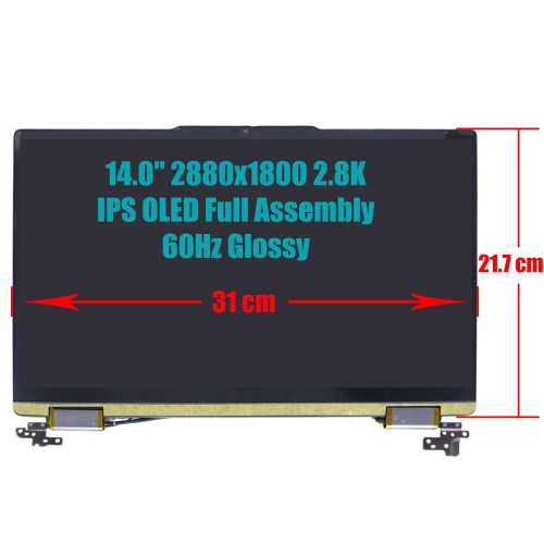 5D10S39951 - Lenovo Yoga 7 14" 2.8K Complete Screen | JVS Informática