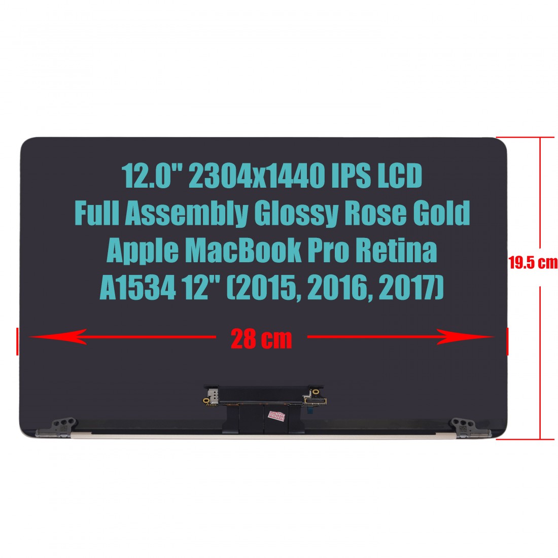 661-02241 - Pantalla Completa MacBook 12" A1534 Oro Rosa | JVS