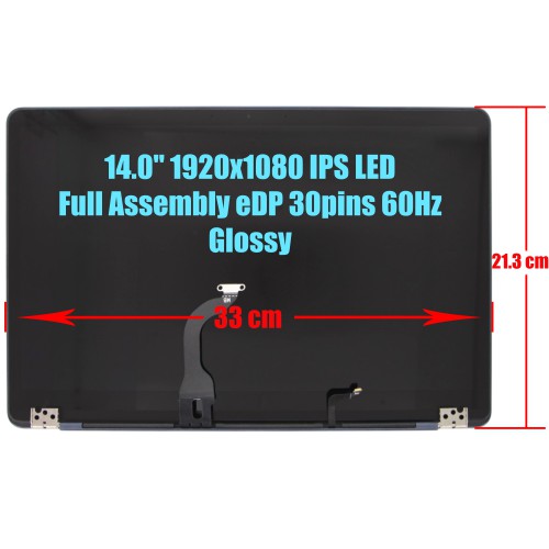 90NB0EI1-R20030 - Pantalla Asus Zenbook 3 UX490U 14.0" FHD | JVS