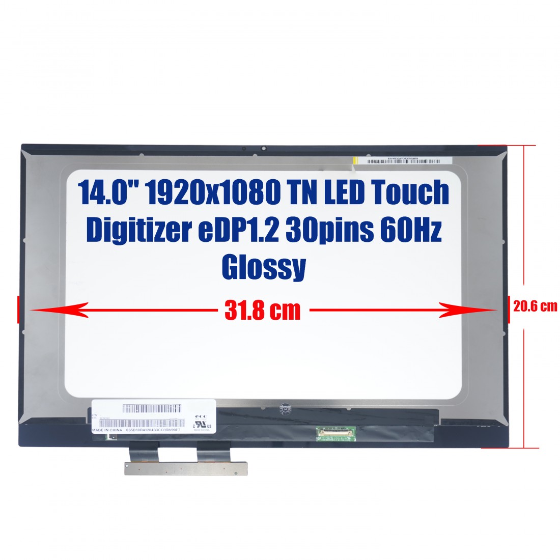 N140HCA-EAC - Pantalla Táctil HP Pavilion x360 14-DW | JVS