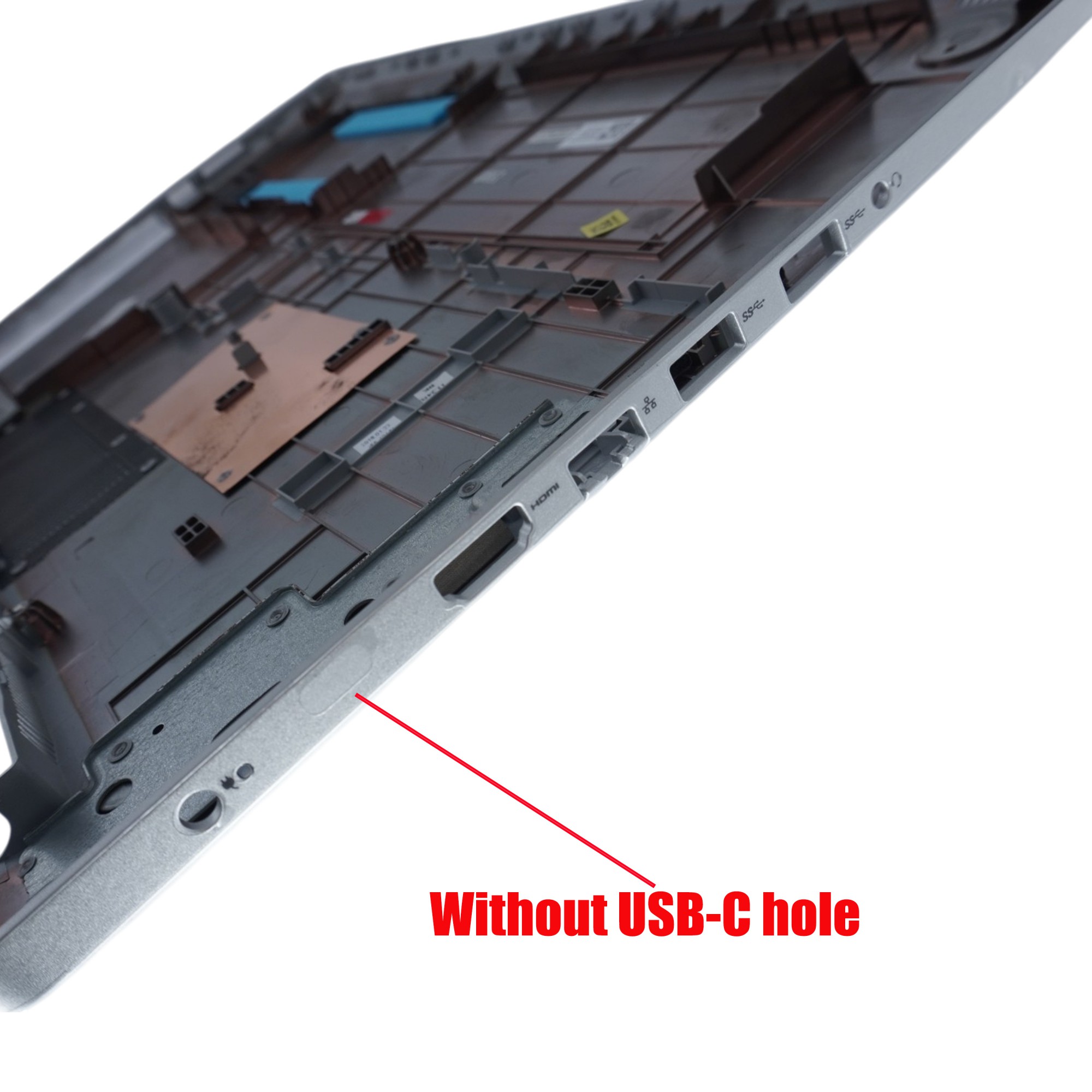 06CH87 - Untere Gehäuseabdeckung Dell Inspiron 17 5770 Silber | JVS Informática