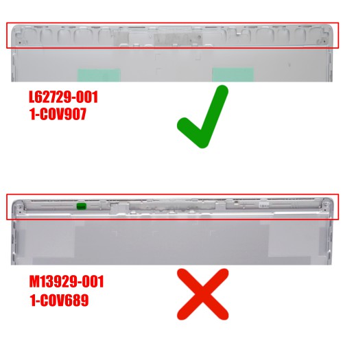 L62729-001 - Tapa Pantalla HP EliteBook 840 G6 / 745 G6 | JVS