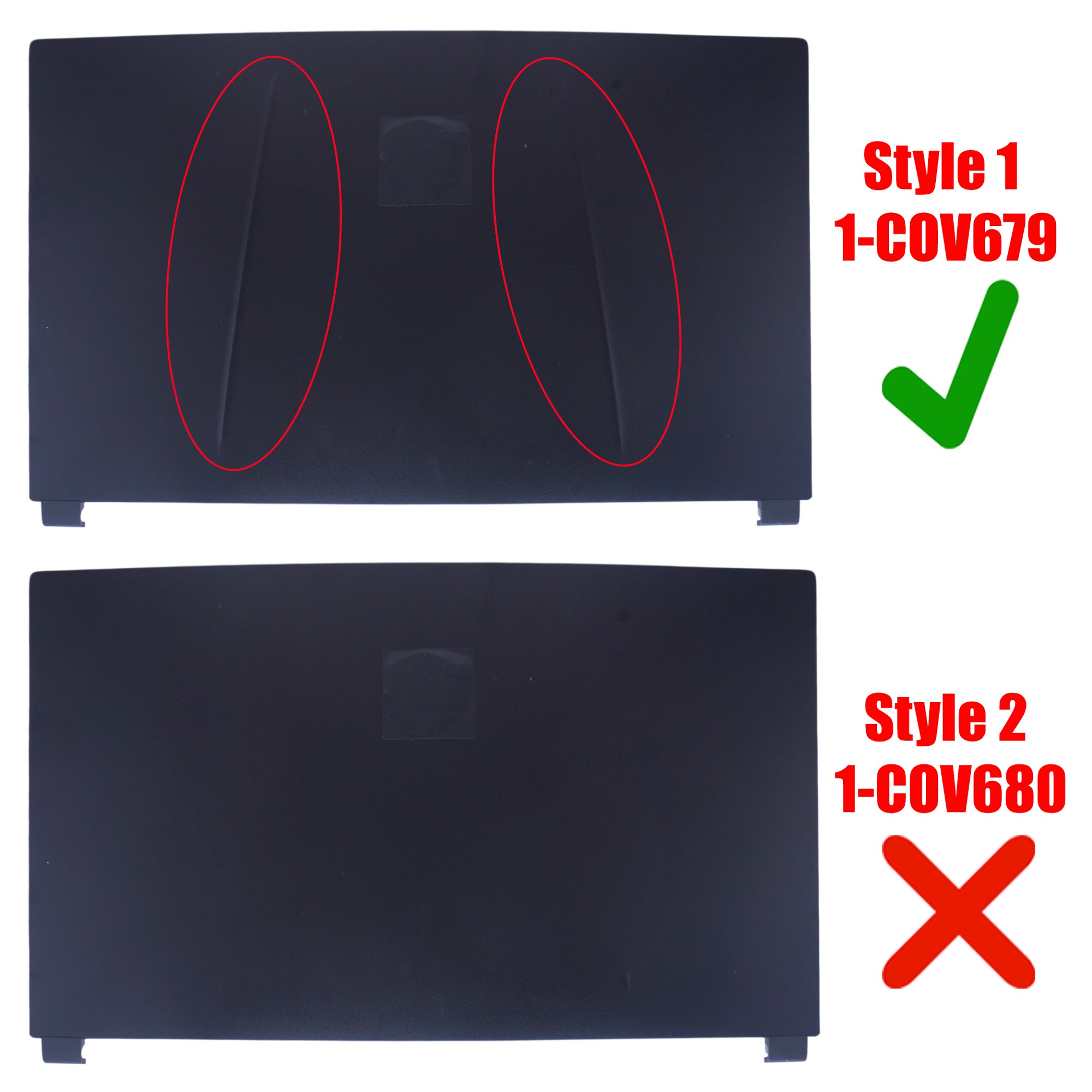 307-7E3A211-Y31 - Couvercle Arrière Écran MSI GP75 GL75 | JVS Informática