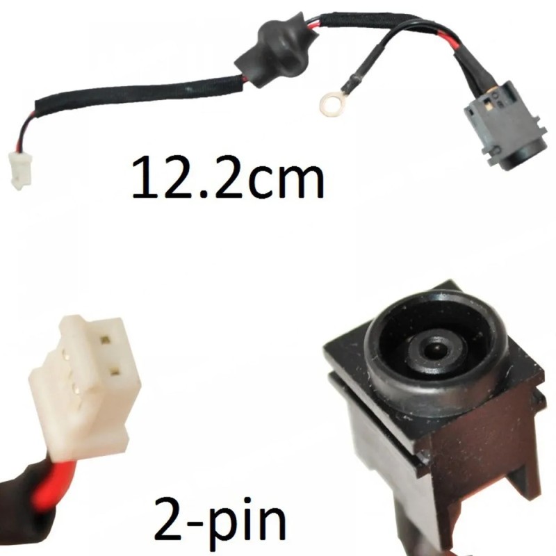 Prise d'alimentation CC pour Sony Vaio VPC-EL et PCG-71A12T