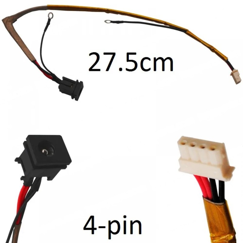 DC Power Jack Socket for Toshiba Satellite L15 L25 L30 L35