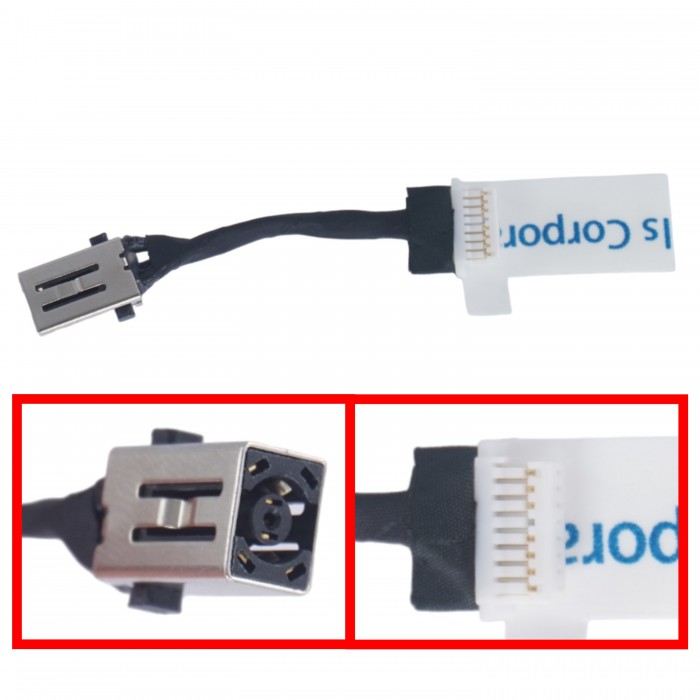 DC Jack for Dell Odin L13 Latitude 3000 3330 2-in-1 0NWVD3