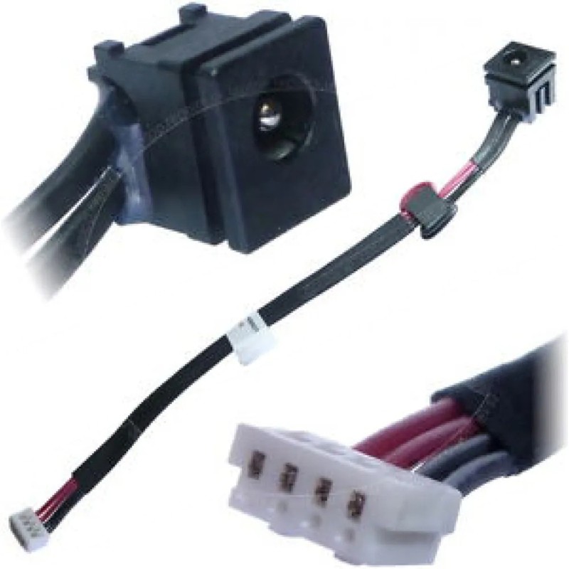 DC Jack for Toshiba Satellite C650, C655, C660, L650, and L655