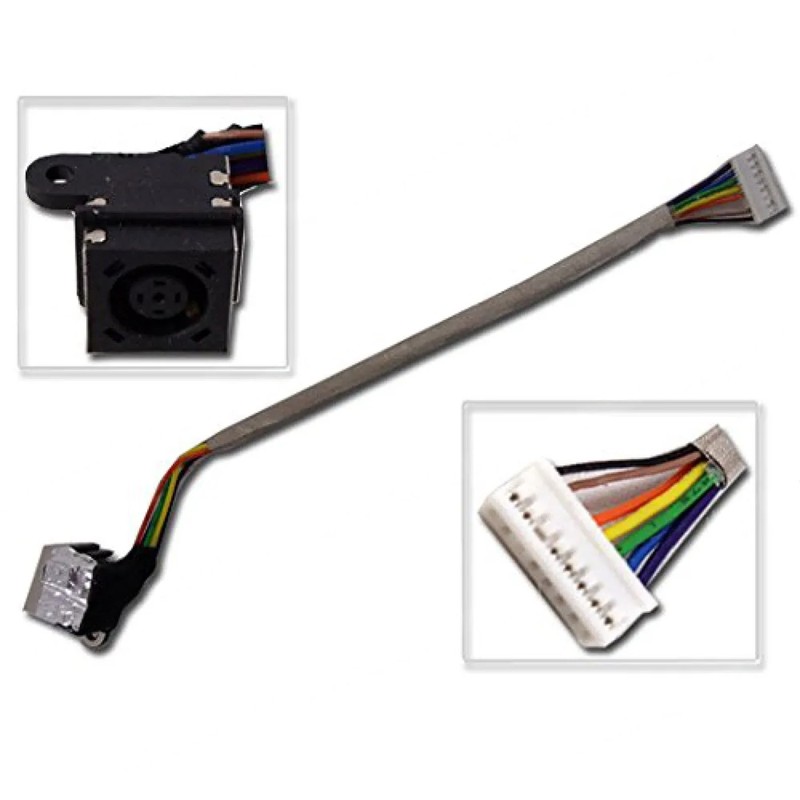 DC Power Jack Socket para DELL STUDIO con Cable K324D