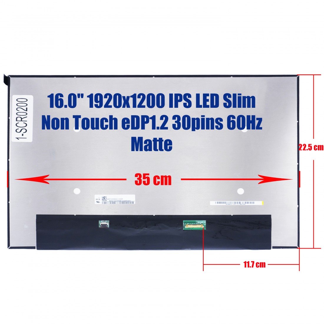 NV160WUM-N42 - Pantalla Portátil 16.0" 1920x1200 Mate | JVS