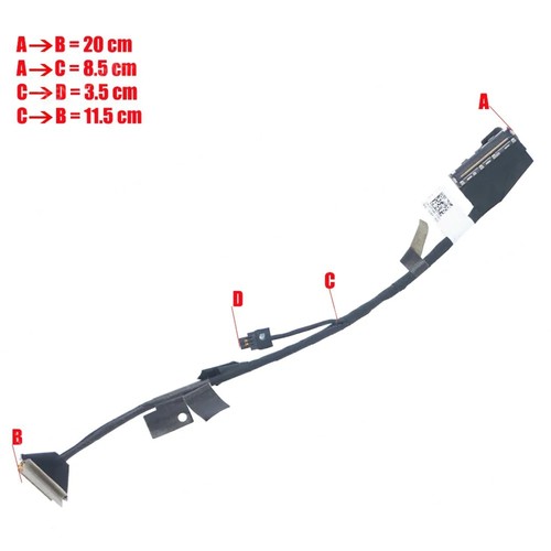 LCD Screen Flex Cable for Dell XPS 13 9343 ZAZ00 DC02 Laptop