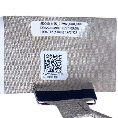 Screen Flex Cable Dell Latitude 7400 E7400 EDC40 14" Non