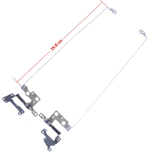 Scharniere für HP 14-DQ L64910-001 L64910001 Laptops