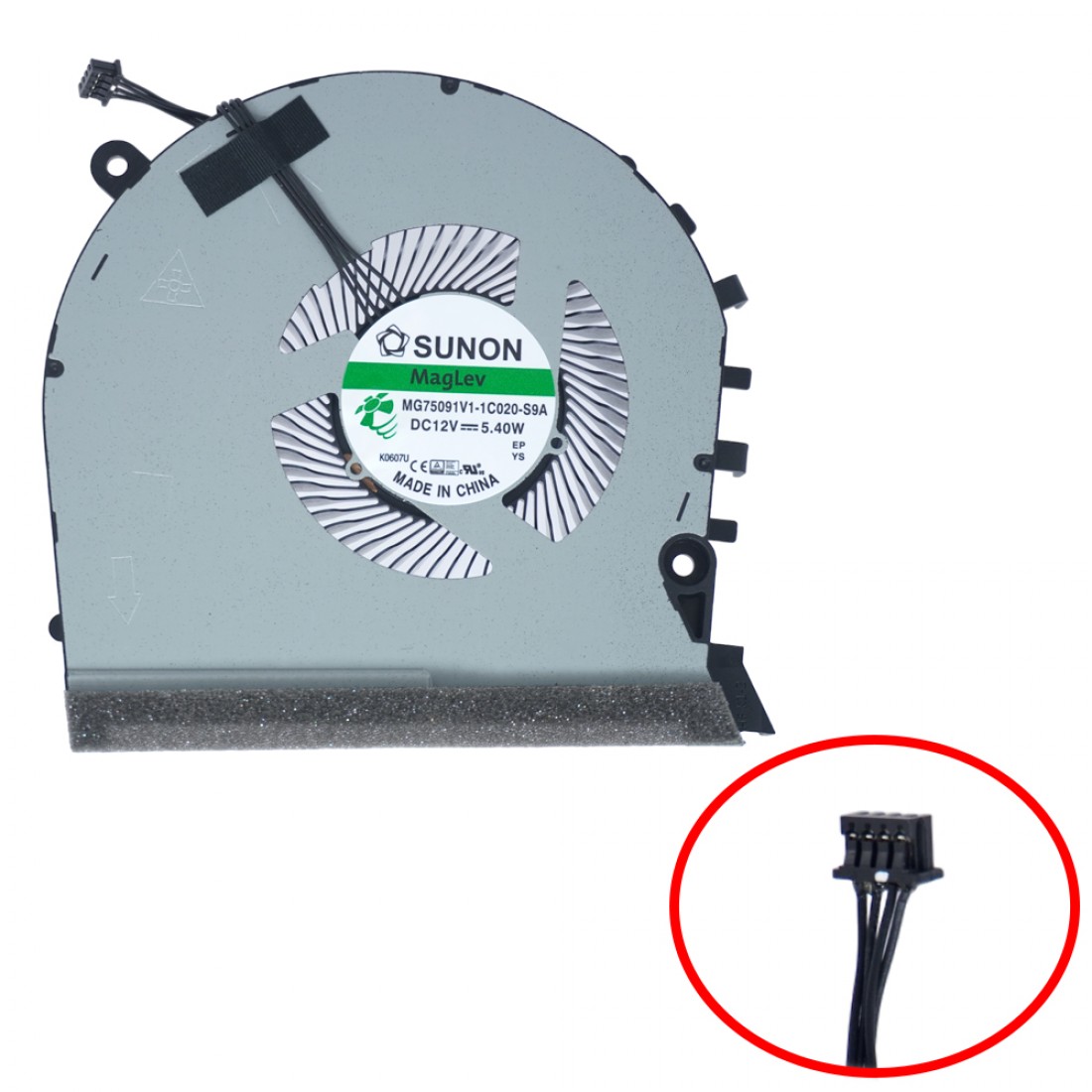 L57367-001 - Ventilador CPU para HP Omen 17-CB 11mm | JVS