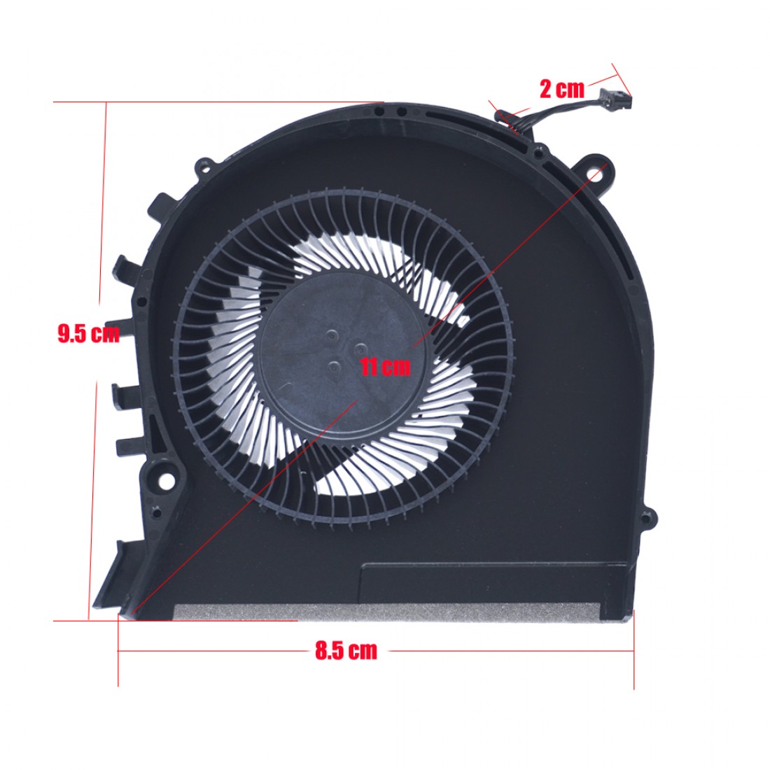 L57367-001 - Ventilador CPU para HP Omen 17-CB 11mm | JVS