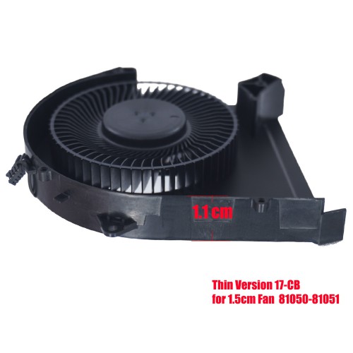 L57367-001 - Ventoinha GPU para HP Omen 17-CB 11mm | JVS Informática