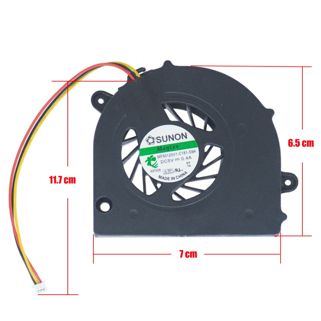 MF60120V1-C181-S9A - Ventilador CPU para Lenovo G450 G550 | JVS